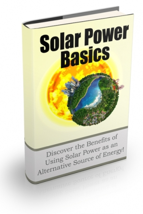 Product picture Solar Power Basics Newsletter 
